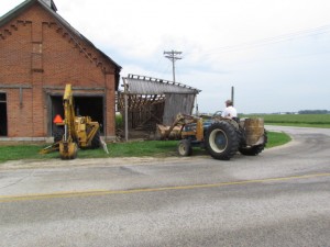 So, goodbye old shed!